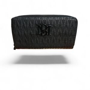 Black Quilted Wallet